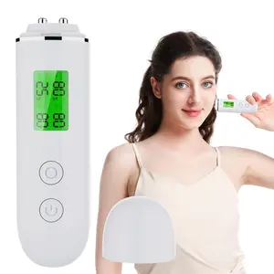 Professional Portable High Precision Digital Skin Analyzer, Facial Moisture & Oil Tester with LCD Display, Supports Hydration Monitoring & Fluorescent Agent Detection