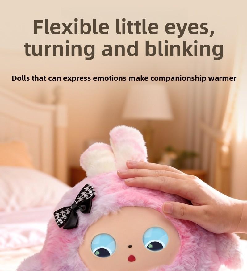AI Smart Interactive Plush Toy,Talking Doll,eyes light up AI Robot, Kids Gift, Electronic Pet Companion for Children,Stuffed Toys,Robot toy, Interactive toy,