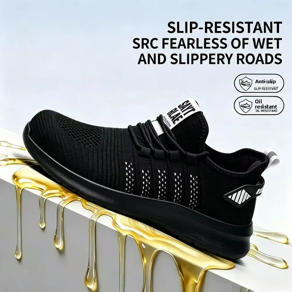 Unisex Non Slip Oil Resistant Work Chef Shoes Mens Synthetic Hiking Shoes 1 Pair Summer Waterproof Comfortable Wear Resistant Breathable Anti Slip Sole for Light Outdoor Camping Rugged Outdoor