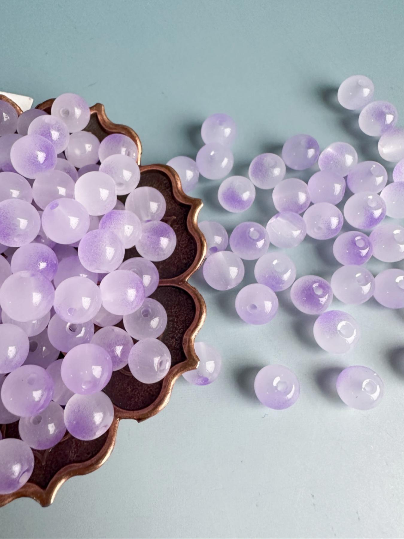 8mm Bead, Colorful Bead Assortment, Beads Set, DIY Jewelry Making Accessories for Bracelet & Necklace, Fashion Accessories for Women & Girls