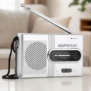 Portable AM/FM Radio Speaker Player: High-Quality Stereo Audio, Universal Receiver for Music & Broadcast, Ideal Travel Camping Home Use, Popular Festival Gift Choice