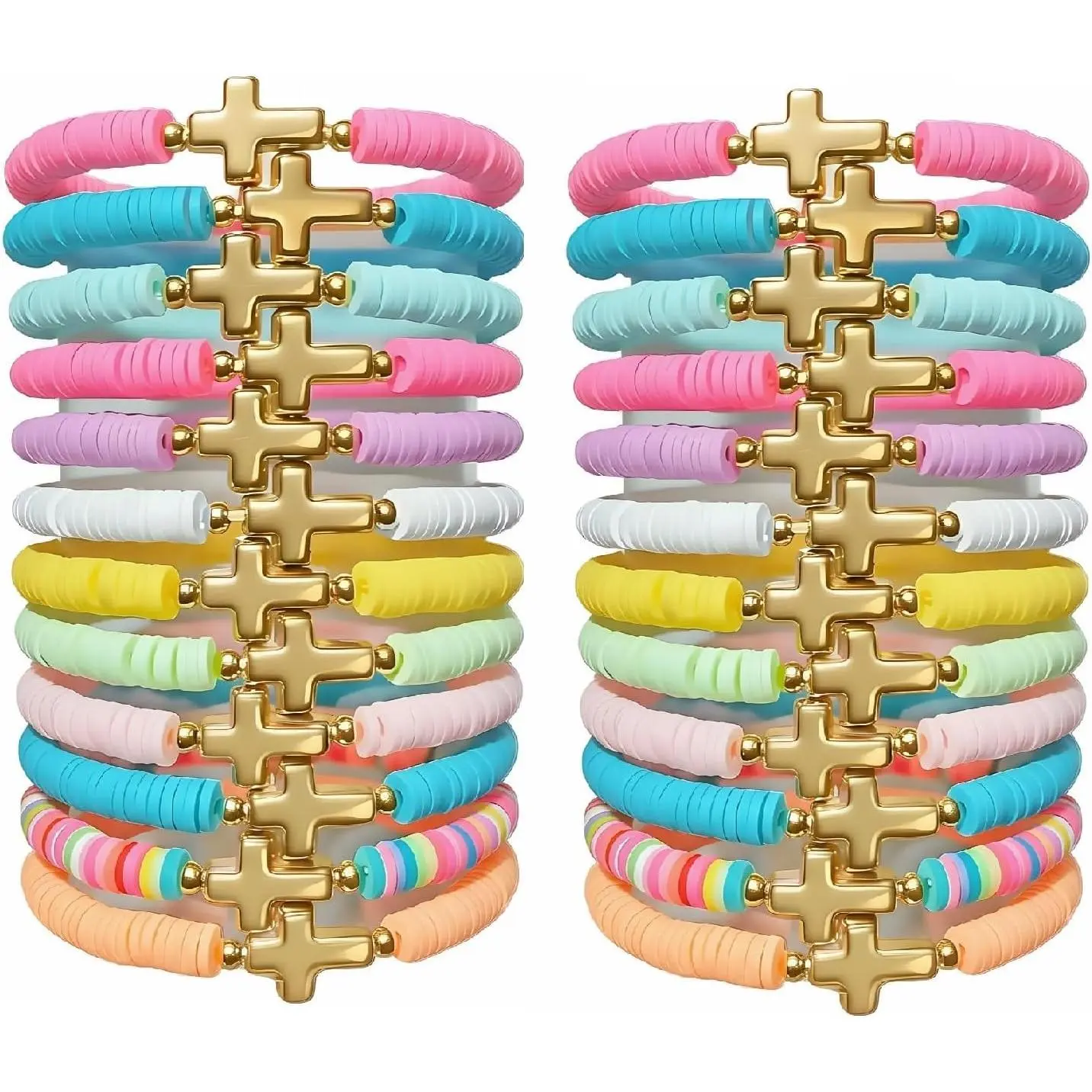 Christian  Bracelets Bulk, Preppy Friendship  Rubber   Bracelet