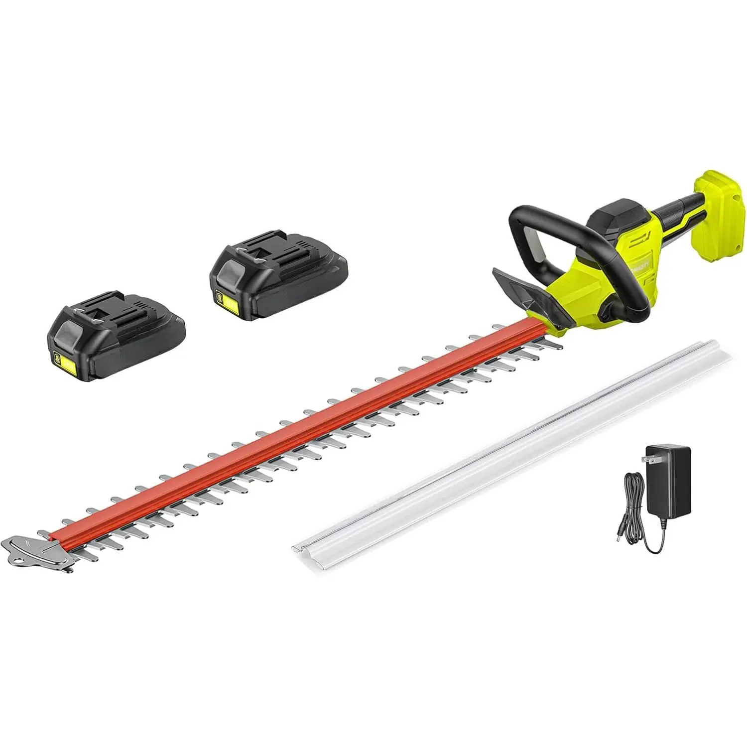 22 inch Hedge Trimmer Cordless with 2  and Charger, 20V Handheld Electric Hedge  with -Action , Lightweight Bush Trimmer Pruning Shears Brush  Shrub for Garden Yard Tools