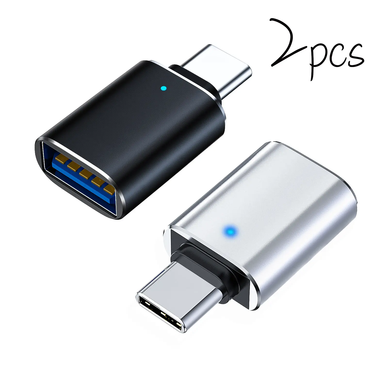 USB-C to USB Adapter, Supports Thunderbolt 4/3, USB 3.0 OTG and Data Transfer, Compatible with USB Type-C Devices, Connect Standard USB Accessories