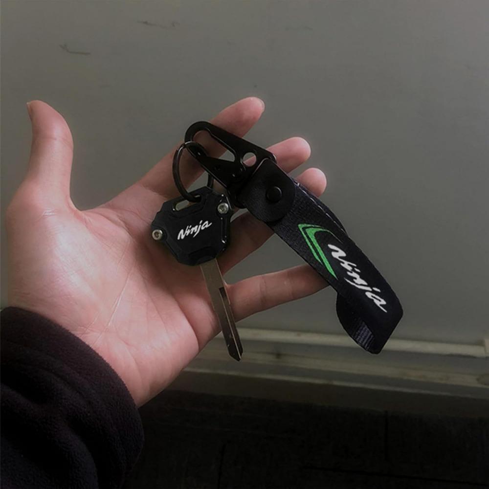 SUNDAY MIRTH Fit For Kawasaki Ninja 650,500,400,1000SX,ZX-10R,ZX-6R,ZX4RR CNC Motorcycle Key Case Cover Keyring