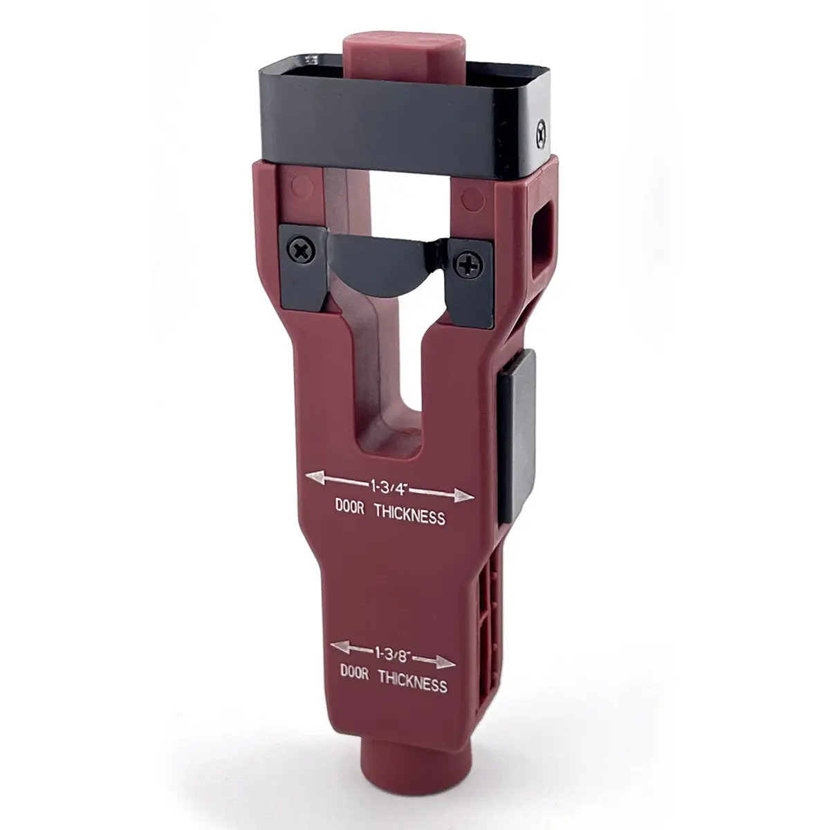 Professional Woodworking Mortise and Tenon Jig Tool Set, Efficient Mortising Chisel for Fast Tenon Groove Drilling, Easy Wood Material Removal & Door Latch Installation Carpenter Tool Kit