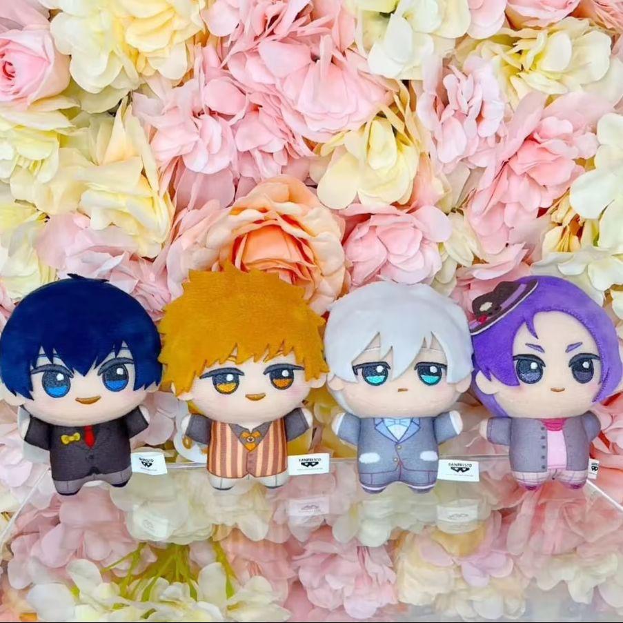 15cm Blue Lock Kawaii Plush Doll Nagi Seishiro Mikage Reo Anime Peripheral Backpack Charm Anime Plushie Pendant Keychain Gifts