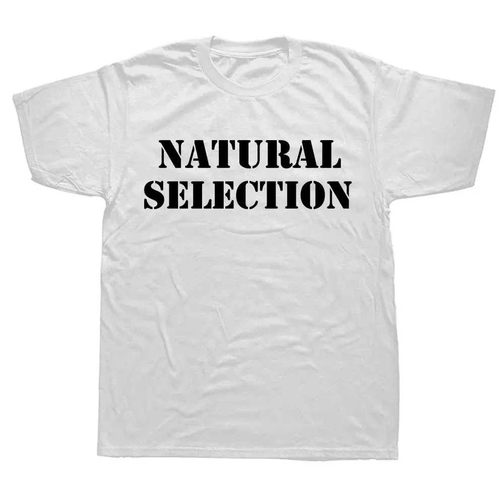 Men's Round Neck Breathable Cotton Short-Sleeve T-Shirt - Evolution Graphic, Loose-Fit, Casual Streetwear, Harajuku Style Menswear Top, All Seasons