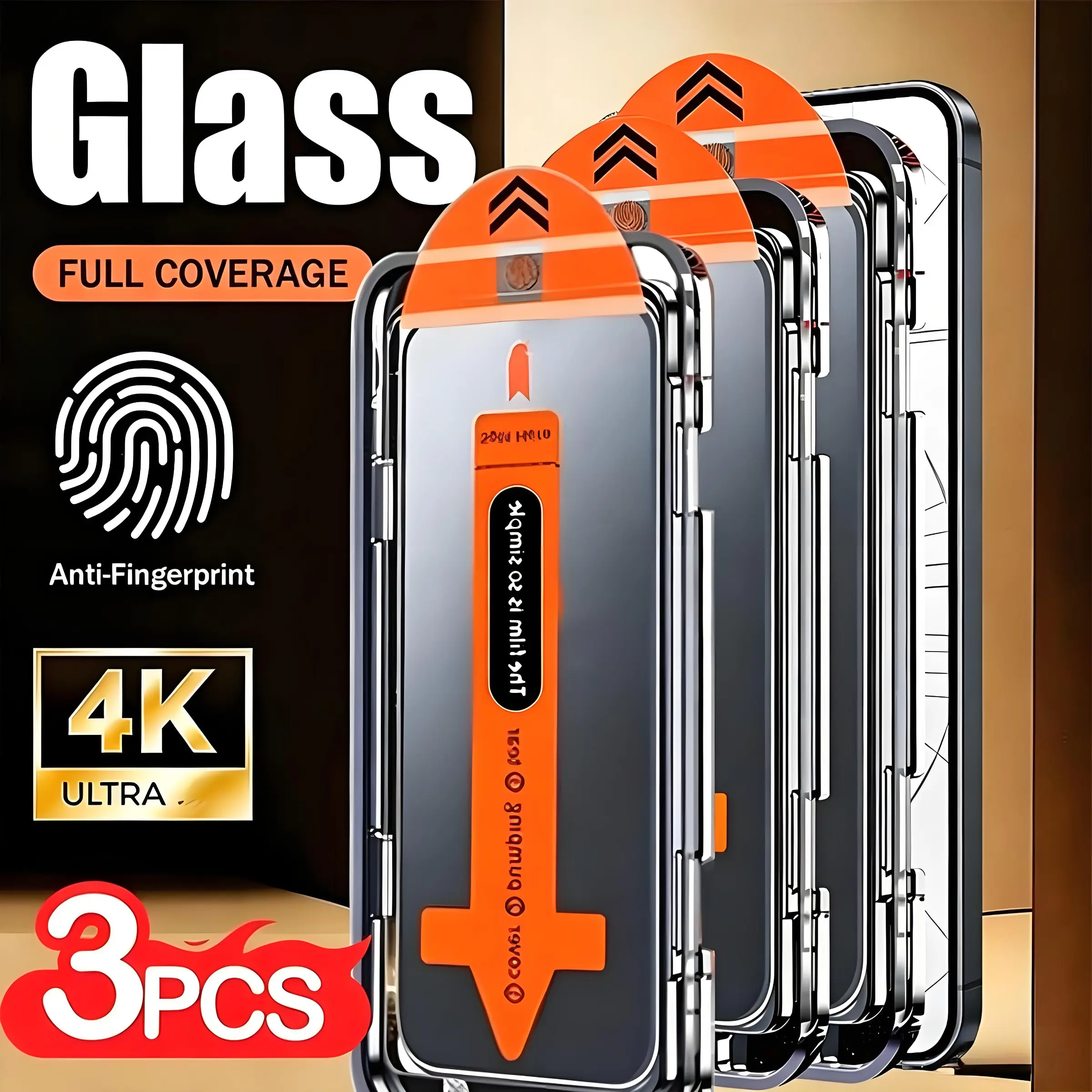 3-Pack Privacy Tempered Glass Phone Screen Protector for Samsung Galaxy S26, Compatible with S22 S22+ S23 S23+ S24 S24+ S24U S25 S25+ S25U S25Edge S25FE S26Ultra S26plus, Finger Print Unlock, Dust-Free