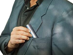 2 pairs Slim Mini Metal Reading Glasses Compact Lightweight Portable Readers with Glasses Case for Reading Case +1.0 (Black)