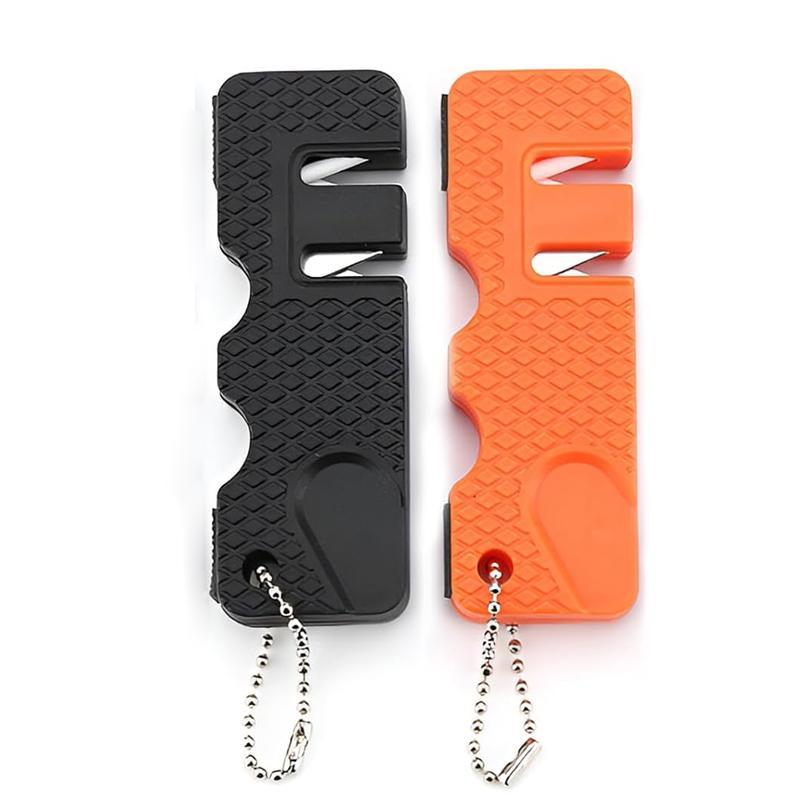 Portable Mini Knife Sharpener, 1 Count Multifunctional Knife Sharpening Tool, Professional Knife Sharpening Stone, Knife Sharpening Tool for Home Kitchen, Portable Hand Tools