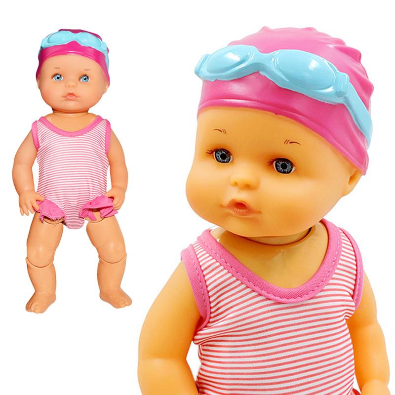 Swimming Doll with Movable Joint and Detachable Suit Swimmer Doll Kids Bathroom Bath Toy for Girls Birthday Gift for Kids Swimming Doll with Movable Joint and Detachable Suit Swimmer Doll Kids Bathroom Bath Toy for Girls Birthday Gift for Kids