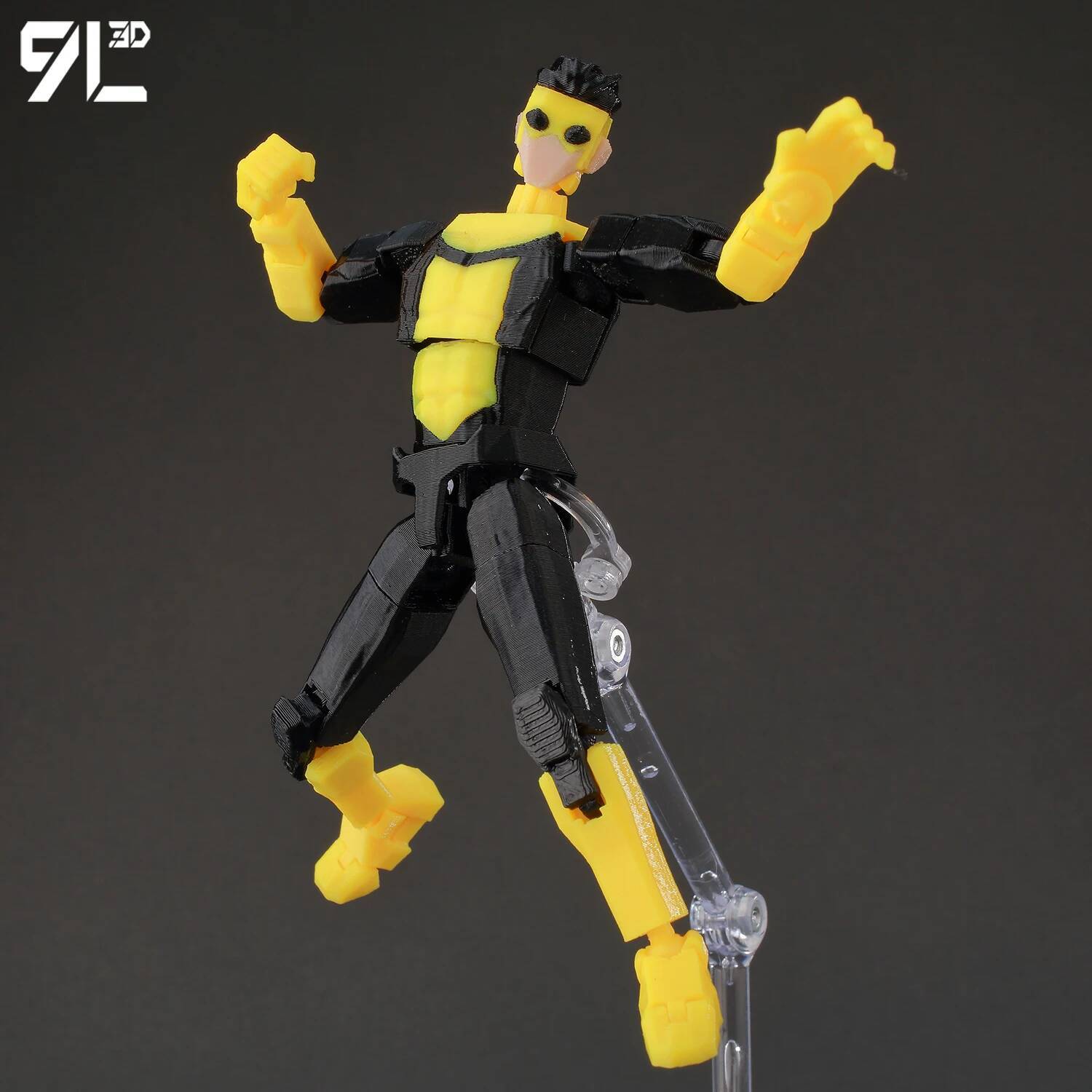 9L3D Printed Superheroes Invincible 2.0 Anime Multi-Jointed Shapeshift Toys Action Figures Mannequin Model Ornaments Gifts