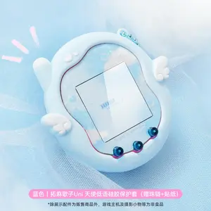 New Tamagotchi Uni Protective Cover Silicone Case Pet Toy Soft And Creative Angel Cartoon Design Cute With Sticker Gift Stock