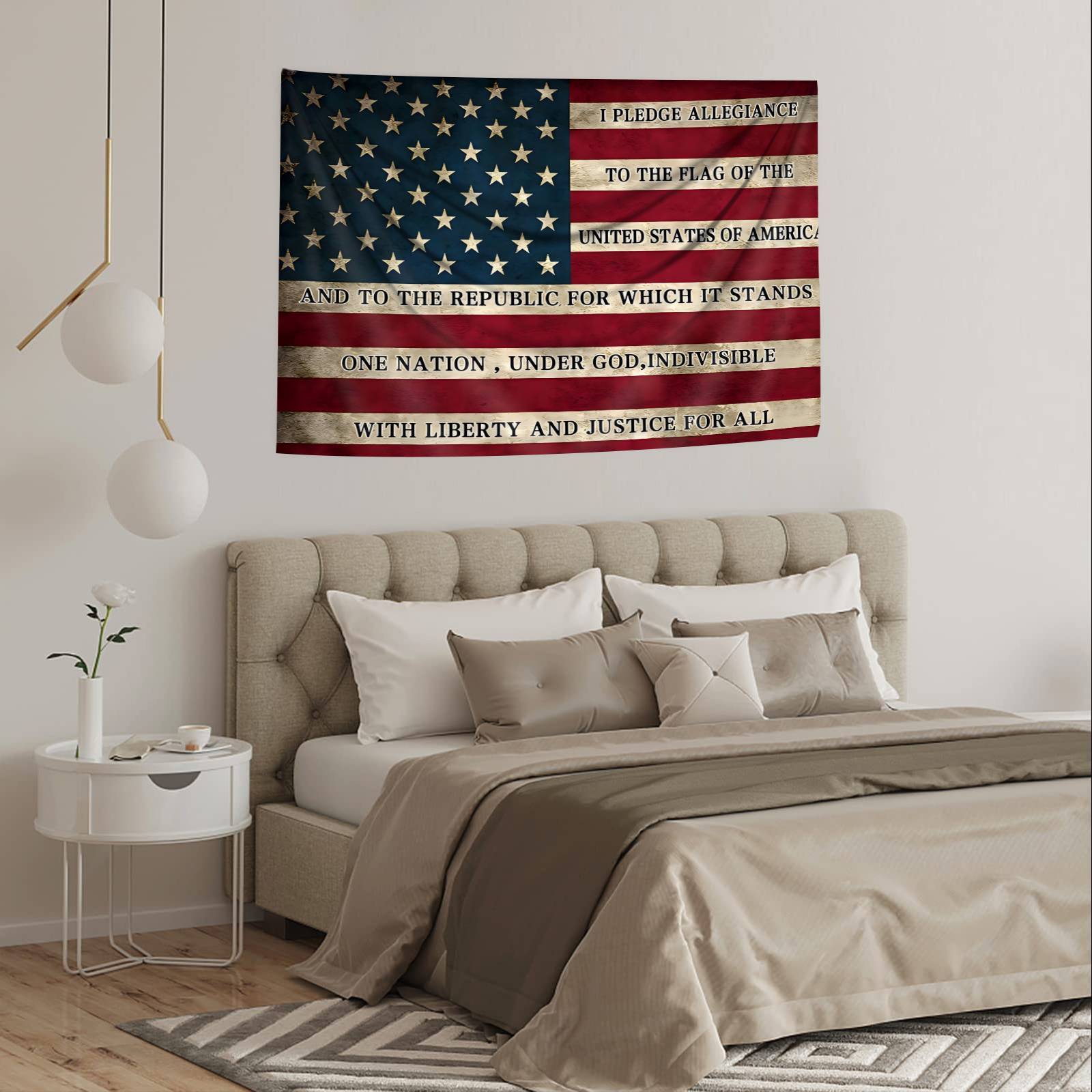 1pc Independence Day Tapestry, 4th Of July Tapestry, Large Patriotic Tapestry for Wall Decor, 28.7*37.4inch/59*78.74inch, Patriotic Wall Decor, Patriotic Home Decor, Independence Day Party Supplies, Fourth Of July Decorations