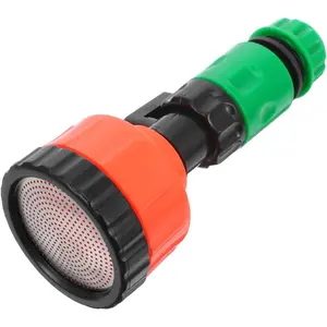 400 Mesh Misting Nozzle Replacement Sprinkler Head Atomizing Spray Mister Garden Hose Irrigation Outdoor Lawn Greenhouse Watering 5.70X2.36X2.36In