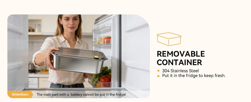 Yofidra Cordless Heated Lunch Box, 24000mAh 100W Electric Lunch Box with Smart Timer, 6.3-Cup Super Large Lunchbox for Men & Women, Portable Food Warmer with Insulated Bag for Outdoor/Office, Black