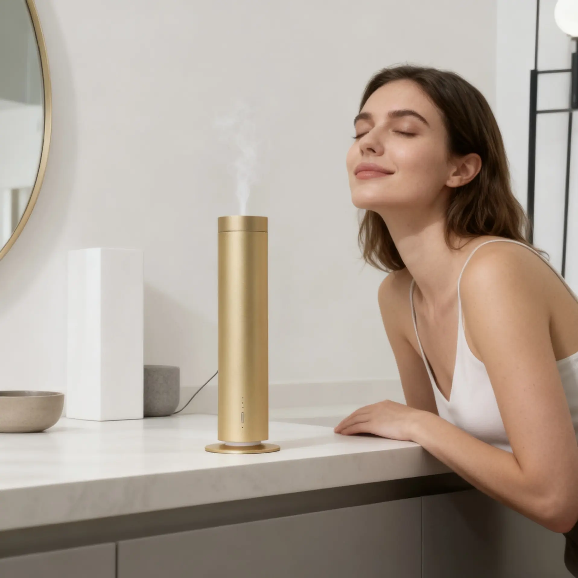 Smart Scent Machine for Large Space | Rechargeable with Touch Screen | Best Housewarming Gift Idea