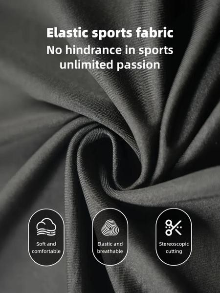 3 Pack Men's Athletic Shorts with 'KING' Print, High Elastic Polyester and Spandex Blend, Breathable Quick Drying with Pockets for Basketball Training and Compression Swimming, Breathable Fitness Shorts, High Stretch Shorts