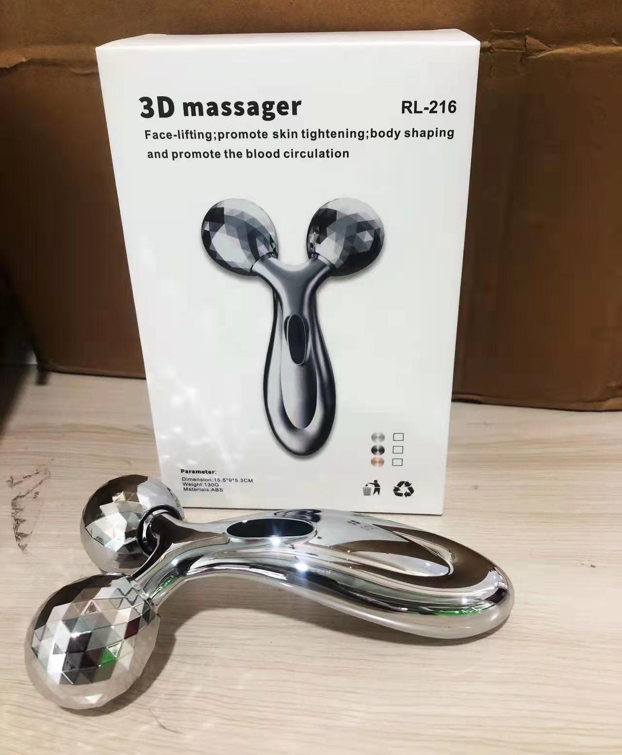 V-Line Facial Massager – 3D Roller Face Massager for Lifting, Beauty, and V-Shape Contouring