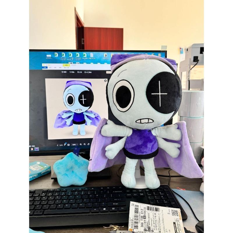 Dandy's World 6Pcs Plush Set Cute Cartoon Stuffed Animal Plushies Toy Gift for Kids Fans