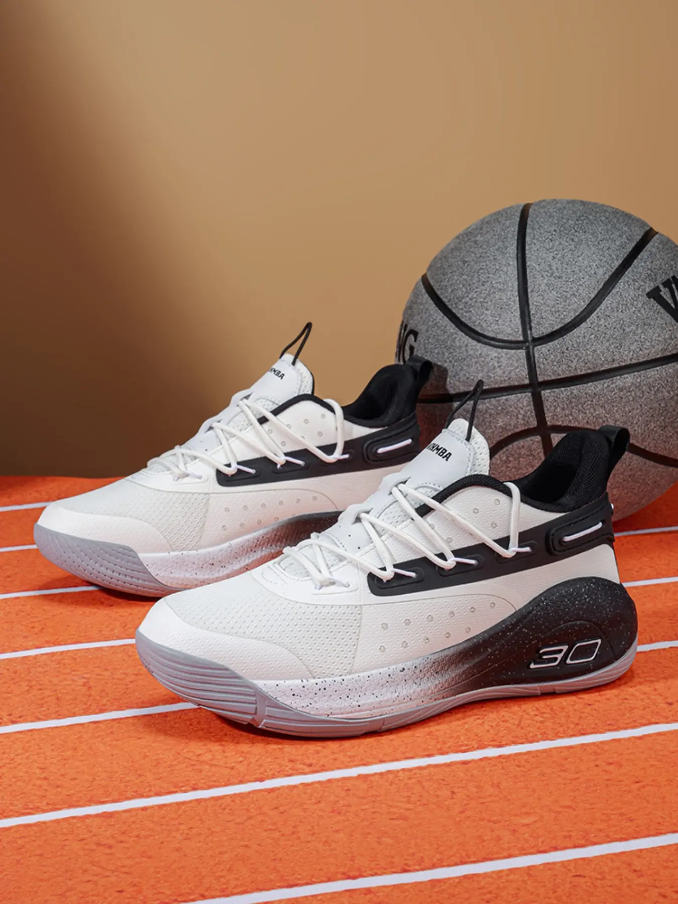 Men's Basketball Shoes Series, Breathable Mesh, Anti-Slip Shock Absorption, Sporty Style, Stylish Basketball Shoes, Hoop Shoes, All Seasons, Comfortable and Durable
