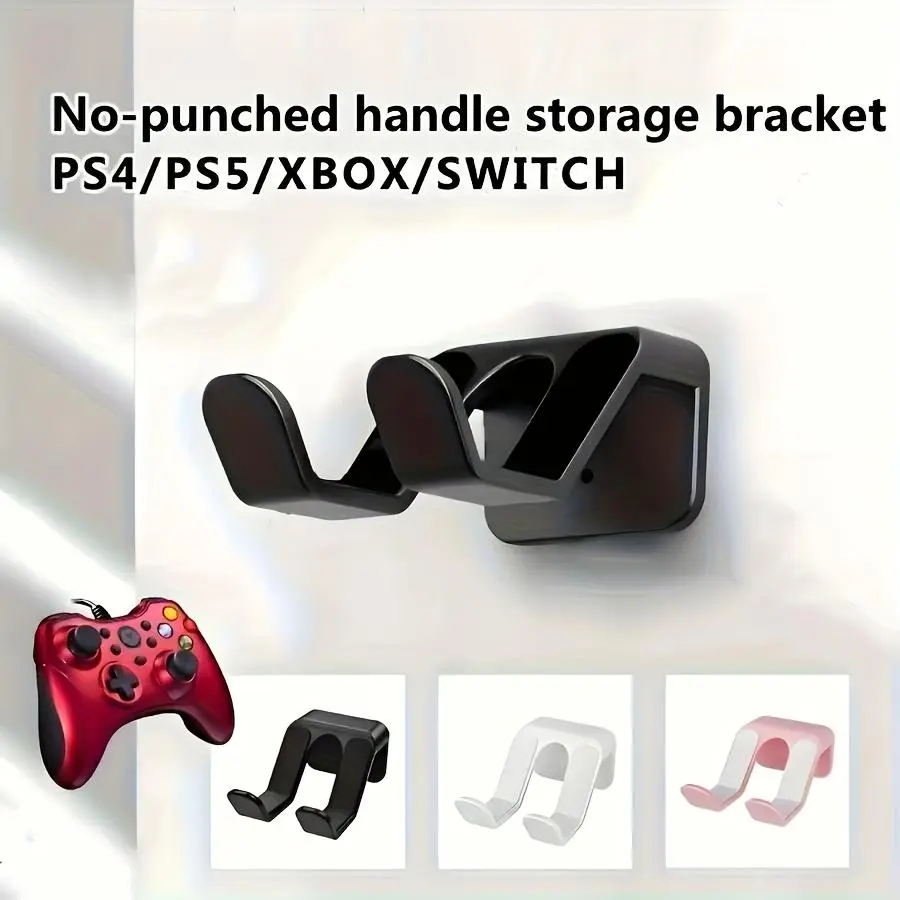 Multi-Functional Gamepad Stand, Universal Ps/Xbox Gamepad Stand, Hole-Free Stand, Wall-Mounted Suspension