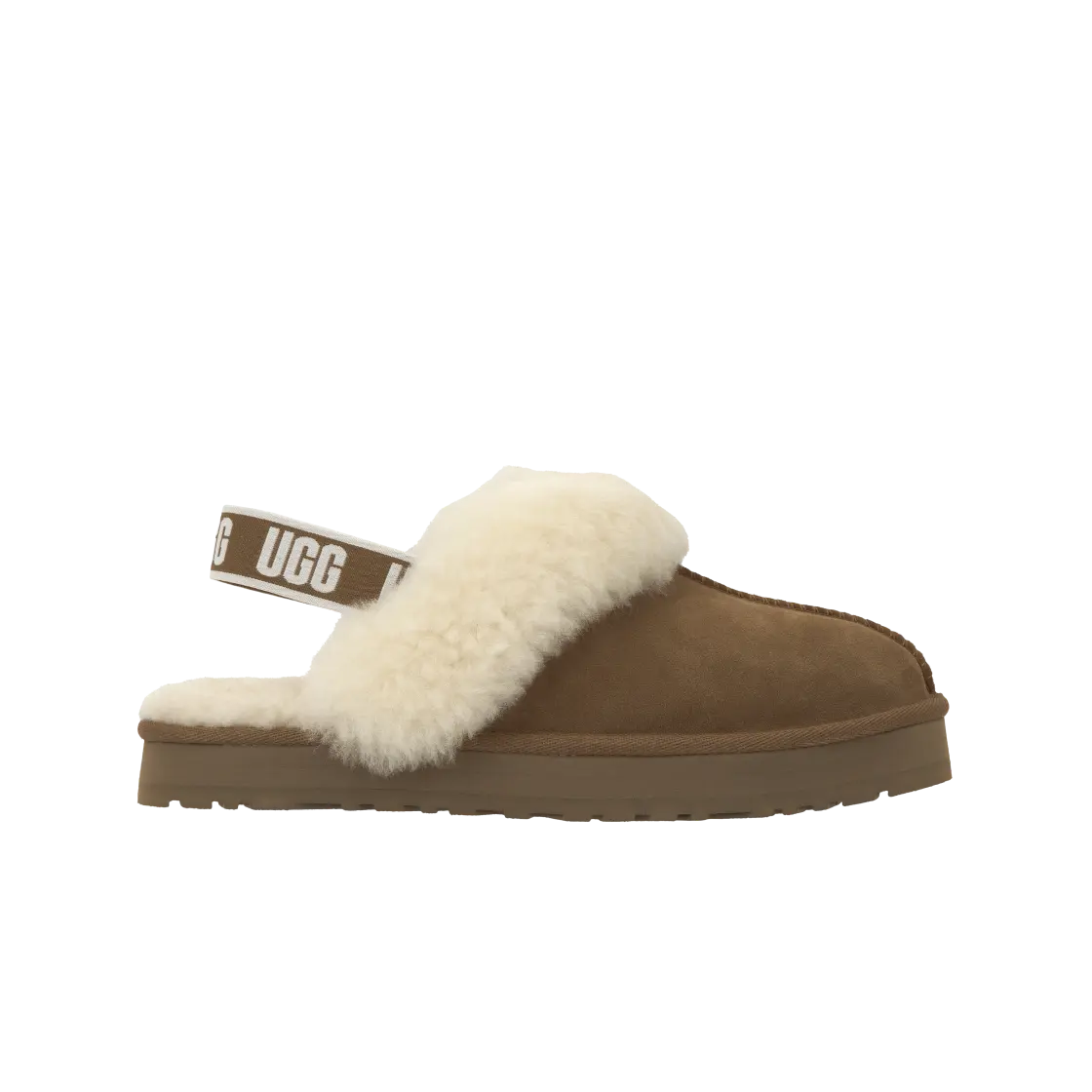 UGG Funkette Slipper Chestnut (Kids) 1130395K-CHE