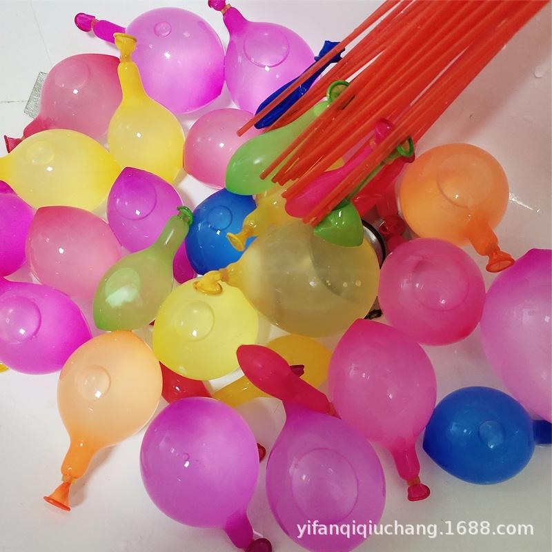 Best-selling water balloons, individually packaged, 37 pieces in a bundle, easy and quick to fill with water for water battles, round water-filled balloon toys