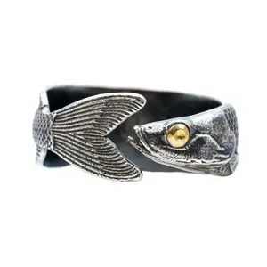 Adjustable Fish Rings Fashionable and Versatile for Any Occasions