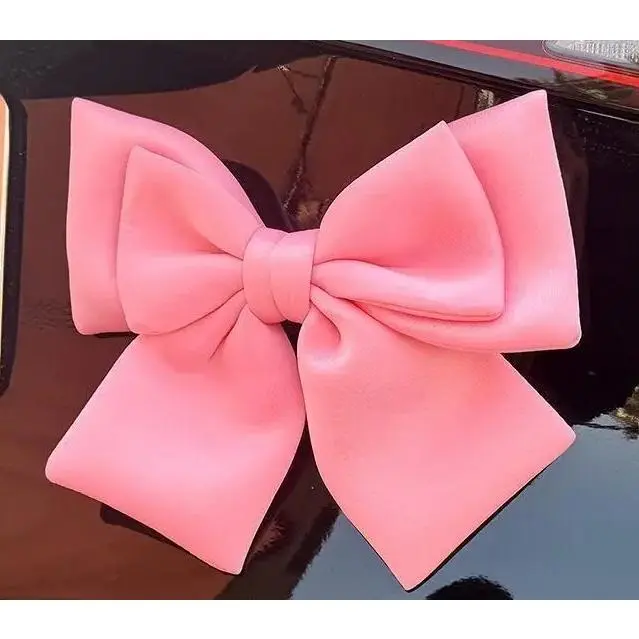 Women's Cute Car Bow Decor - Girly Car Accessories, Waterproof Vehicle Decoration, Exterior Accessories for SUV, Sedan & Motorcycle, Daily Driving & Photo Styling Ornament, Car Accessories Cute Car Decals Car Sticker Decal