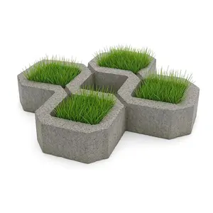 Concrete Grass Pavers Breeze Block Paving Bricks Mold ABS 2mm Parking - Plastic Mold