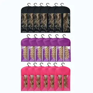 18pcs Mixed Color Wig Stand New Design, Wig Storage Rack Bag, Wig Organization, Wig Holder, Suitable for Various Wigs and Accessories (6 + 6 + 6 )