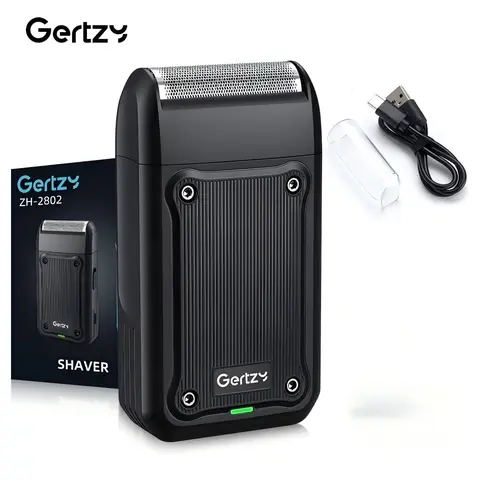 Men's Professional Foil Razor, Rechargeable Electric Shaver, Precision Blades, Pain-Free Beard Trimmer, Wireless Travel Grooming Kit, USB Rechargeable Shaver, Painless Precision Shaver, Portable Shaver, Cordless Rechargeable Shaver