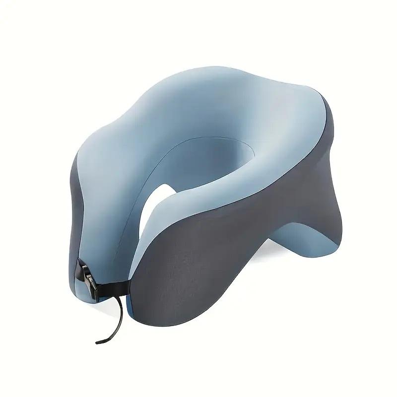 U-shaped neck pillow, comfortable nap, portable washable travel pillow, suitable for home, camping and office use. U-shaped neck pillow, high-quality elastic, pillowcase is machine washable, the ultimate convenience. Travel, office nap or home use