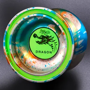 Professional Colorful Yo-Yo, Beginner Active Sleep Yo-Yo, Includes Dead Sleep Bearings, Professional Trick Plastic Yo-Yo, Suitable for Ages 12+
