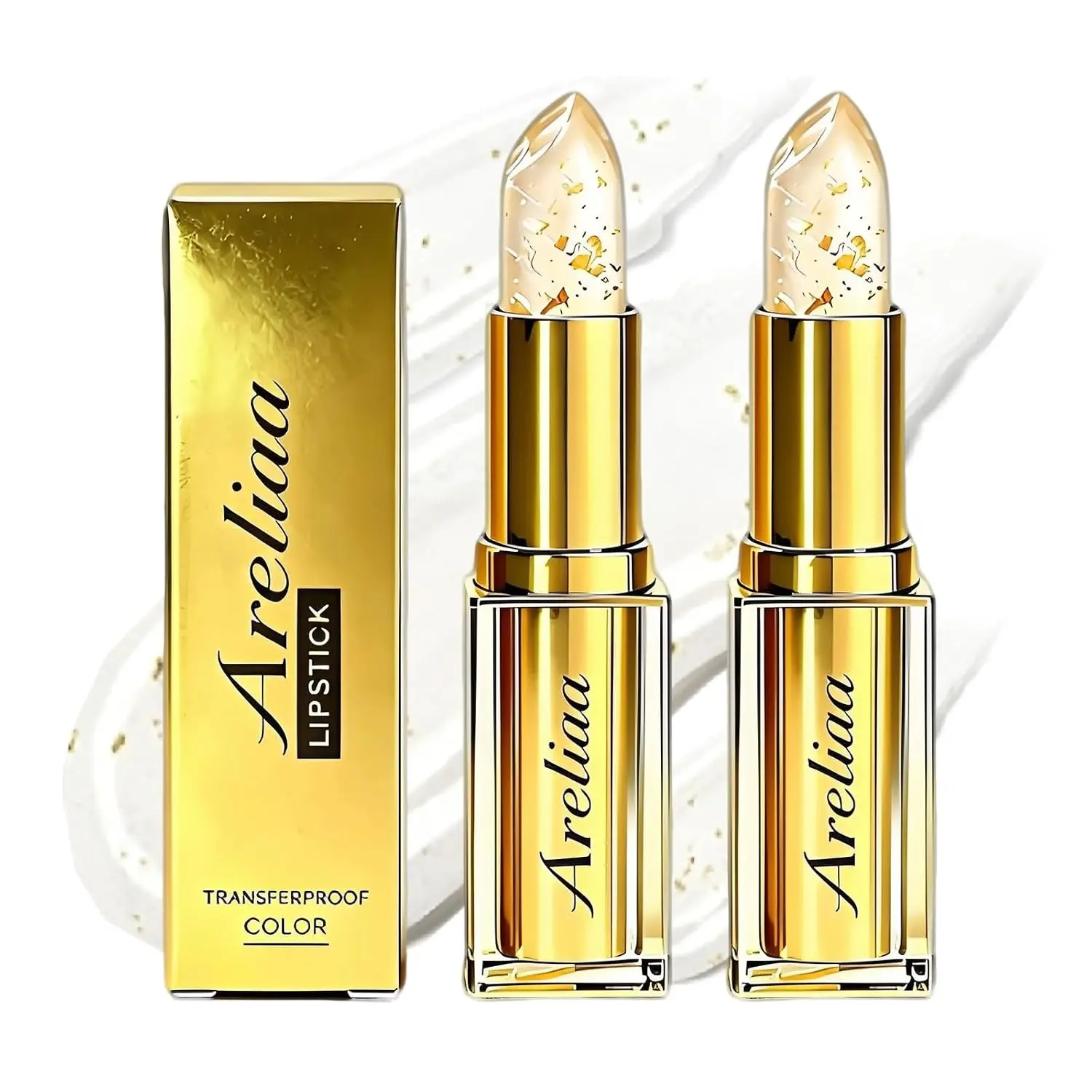 2-Pack Skin-Adaptive Lipstick, PH Lipsticks Color Changing, Long Lasting Moisturizing Hydrating Tinted Lip Balm, Lipsticks for Older Women