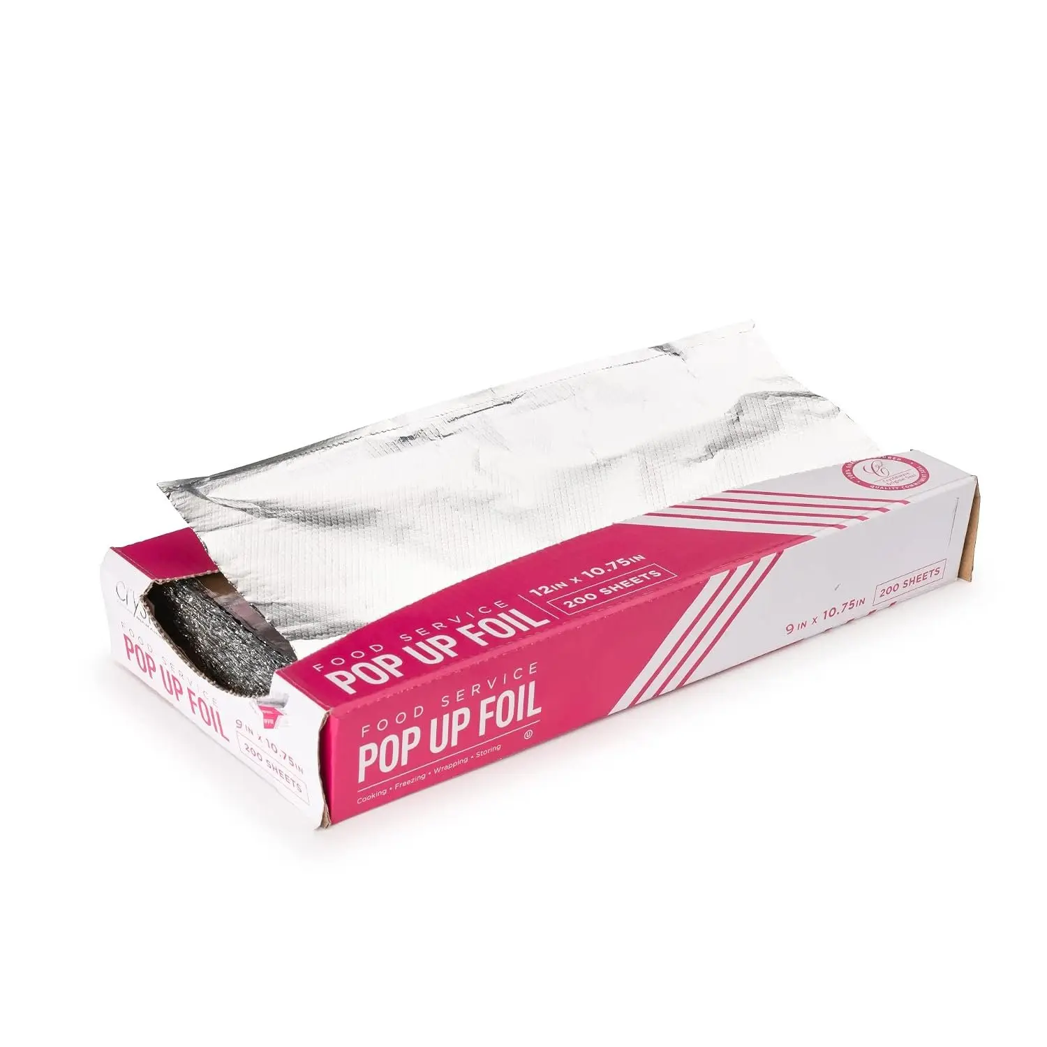 by   - Precut Foil Sheets - Pop Up Foil Sheets for Storing, Cooking  -   Foil Wraps - 9” x 10.75” - 200 Sheets