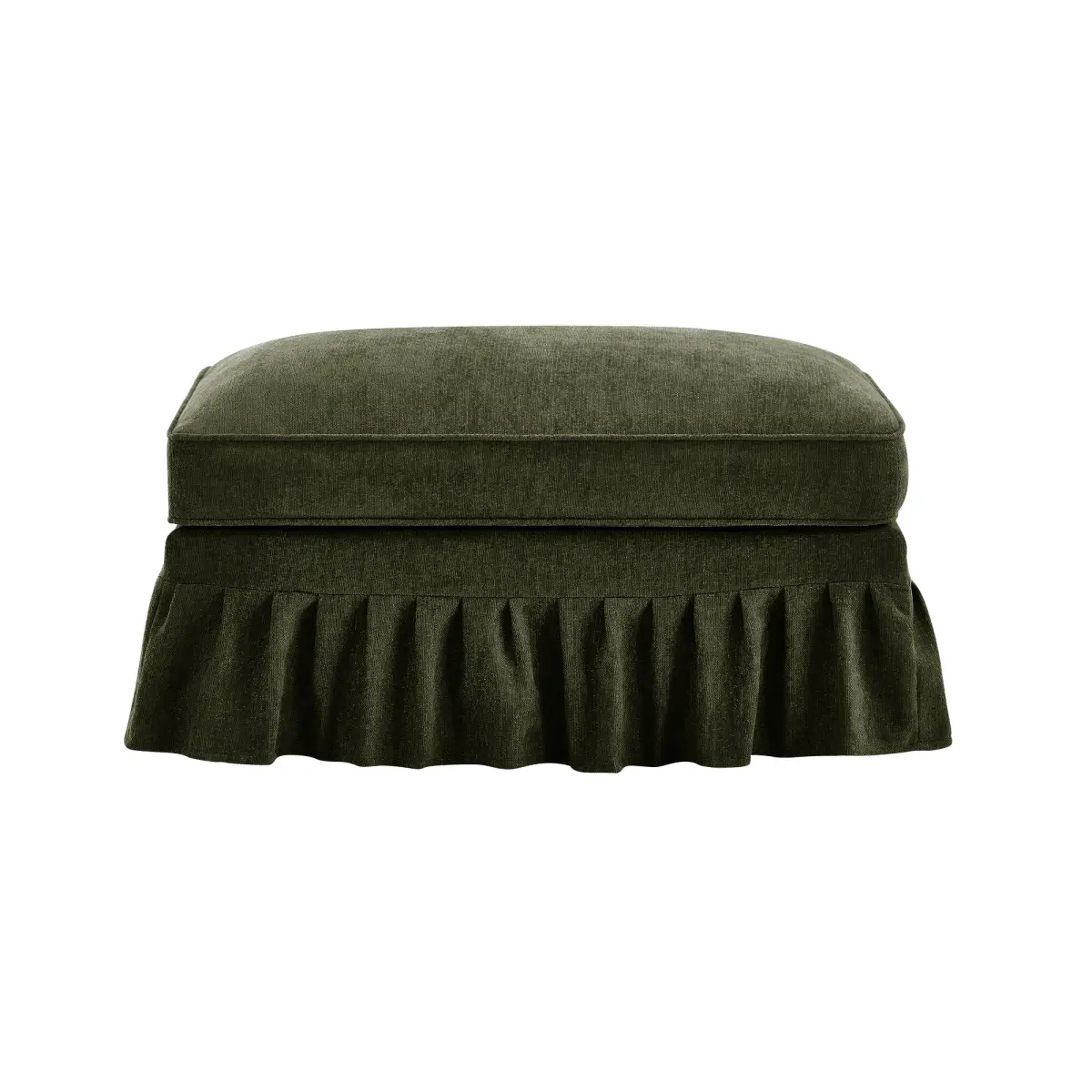 Ottoman Chenille -Green