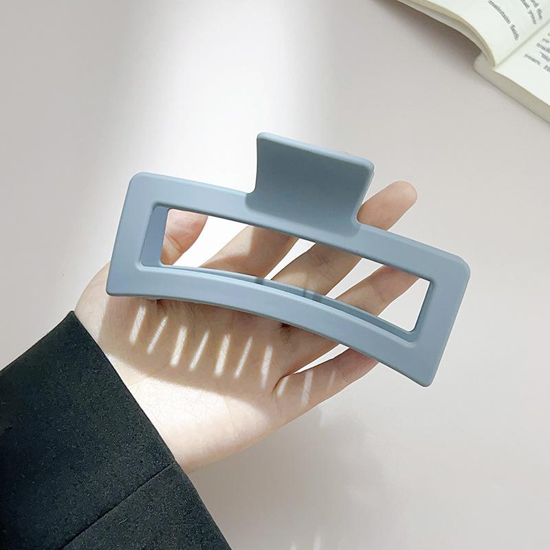 Large square bath tray hairpin high ponytail hair clip on the back of the head keel shark clip simple and versatile