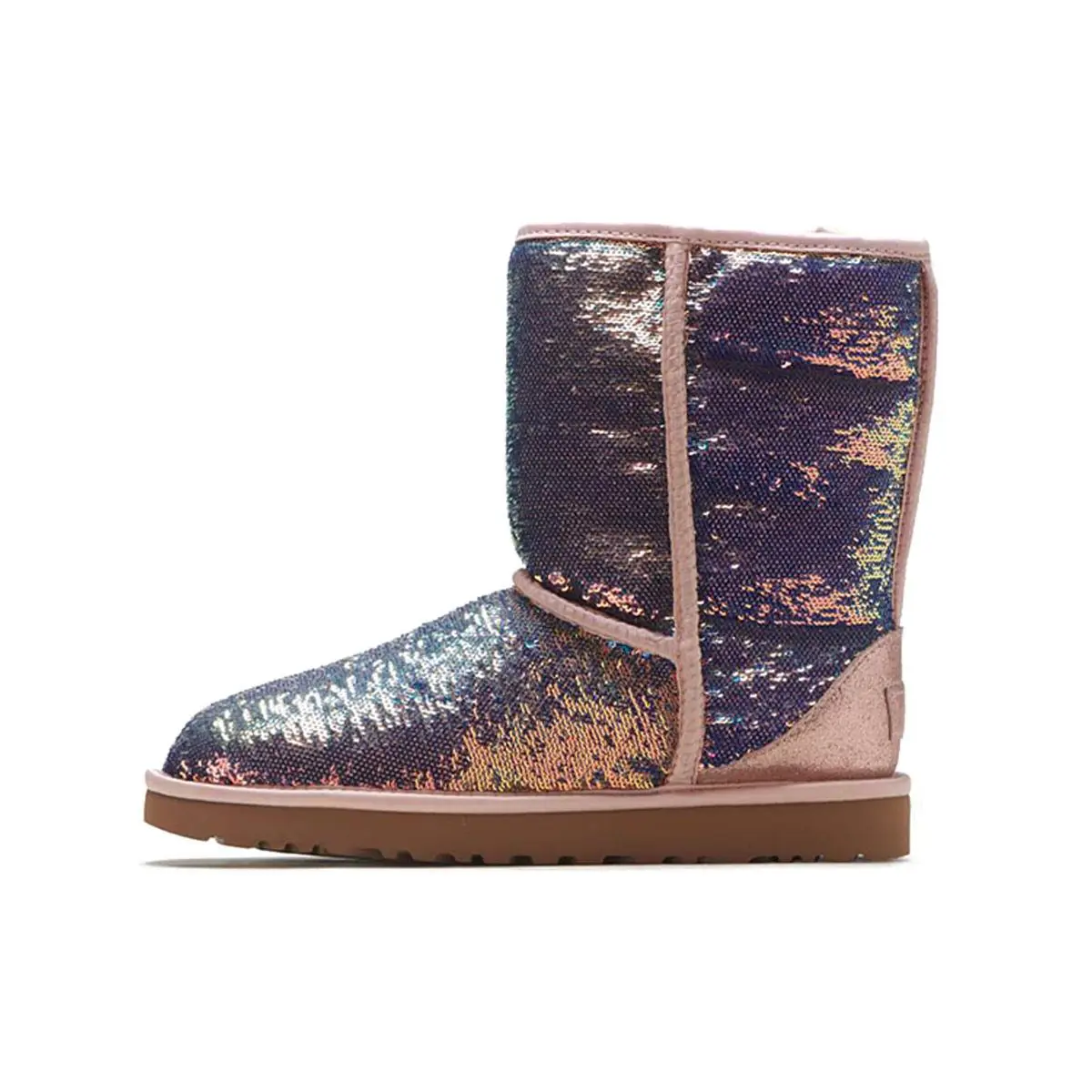 UGG Wmns Classic Short 'Cosmos Sequin - Quartz' 1103796-QRT