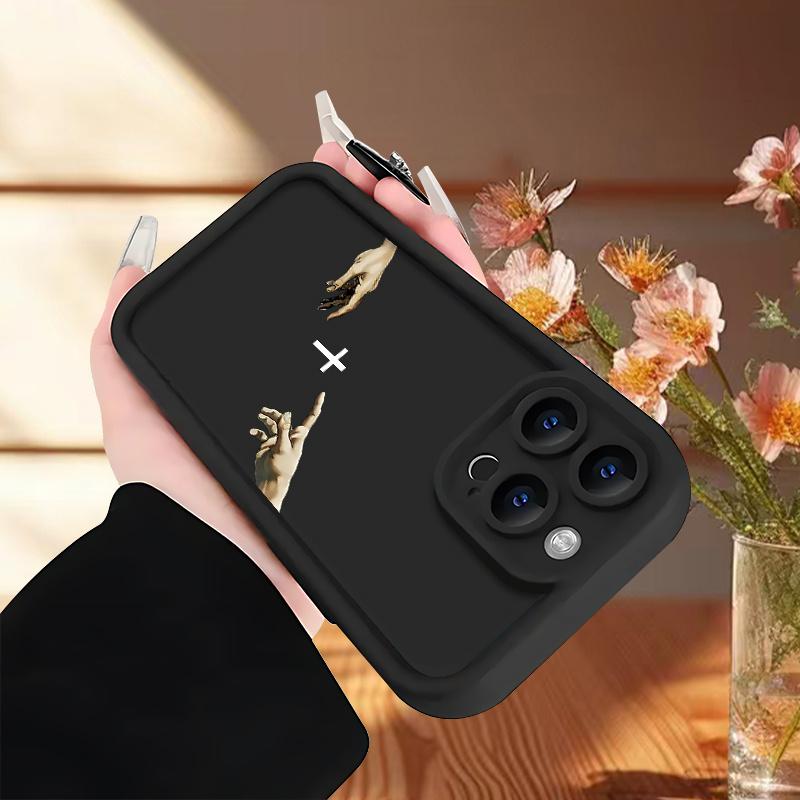 Protect Your Phone Soft Phone Case Simple with Jesus Will Help You Patterns UV Printing Matte Phone Cover 360 Degree Full Protection for iPhone 17 E Air Pro ProMax iPhone16 15 14 Plus 13 12 Mini 11 X XS XR for Smartphone Best Gift Birthday Girl Boy