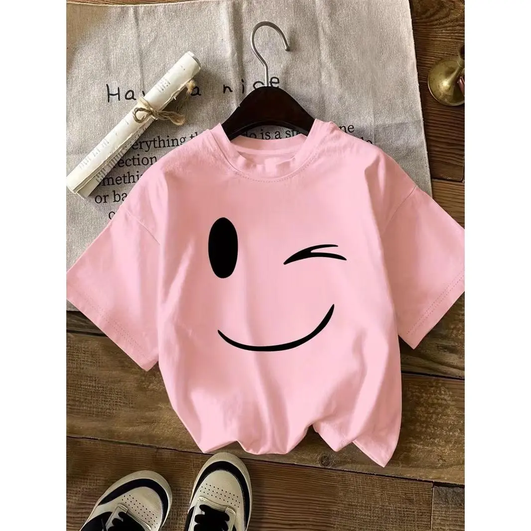 Graphic Print T-shirt, Short Sleeve Crew Neck Casual Top for Summer & Spring, Women's Clothing