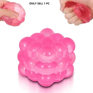 Cube Ice Squeezing Toy, Super Soft Squeezing Toy, Children's Adult Stress Relieving Toy, Autistic Children's Sensory Toy, Stress Relieving Toy, Anxiety Relieving Party Gift, Squishy Stress Relief, Suitable for Girls and Boys