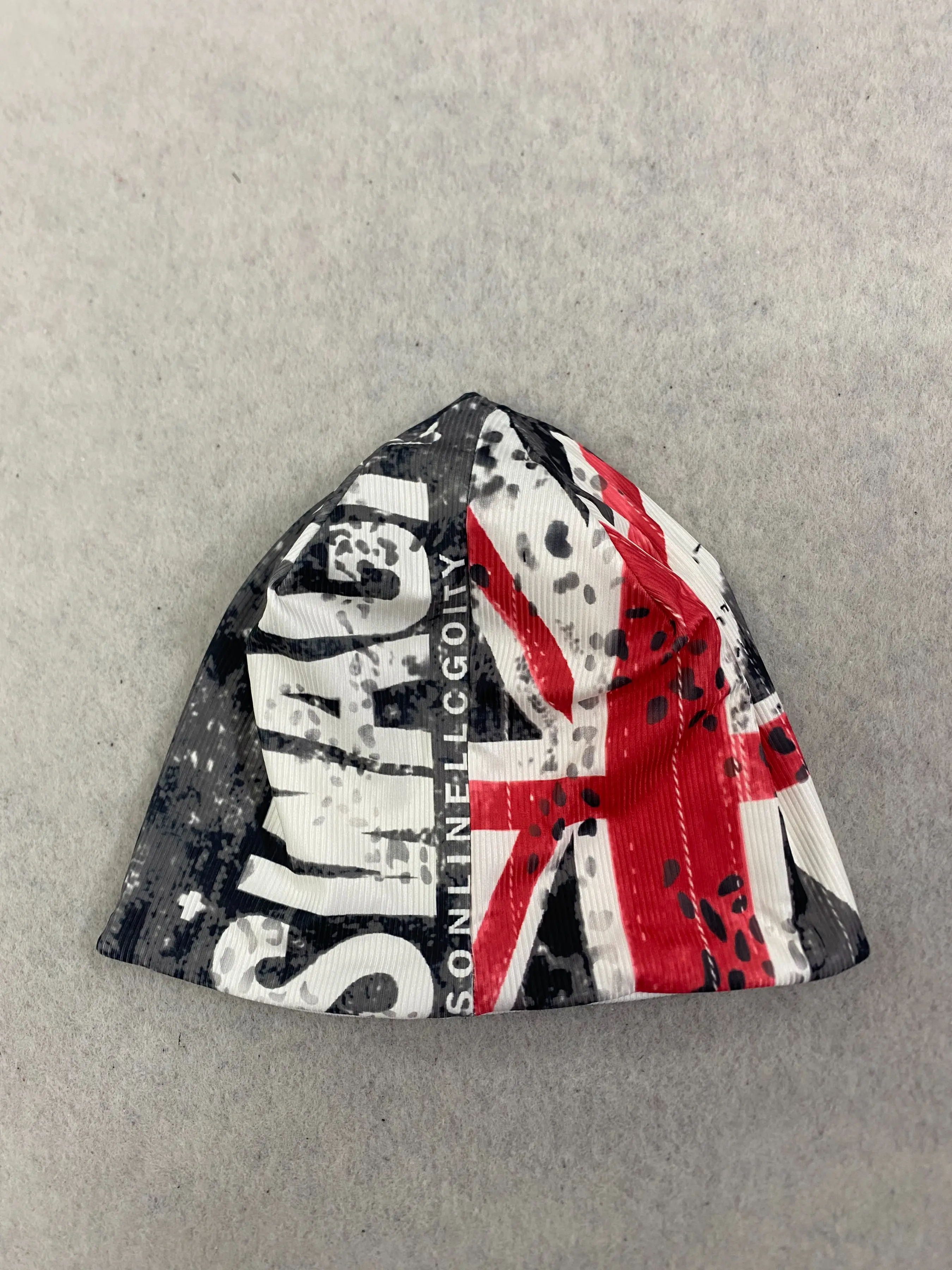 2026 European Street Style Turban Hat, Geometric Pattern Fitted Cap, Retro Hip Hop Casual Fashion, All Seasons Versatile Cold Hat