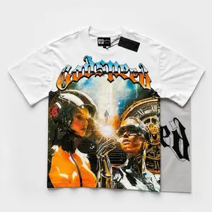 Godspeed Rock Band Vintage Washed T-Shirt – Casual Short Sleeve Loose Fit Tee for Men & Women, Retro Graphic Cotton Top, Oversized Streetwear, Summer Festival Outfit, Couple Matching Gift