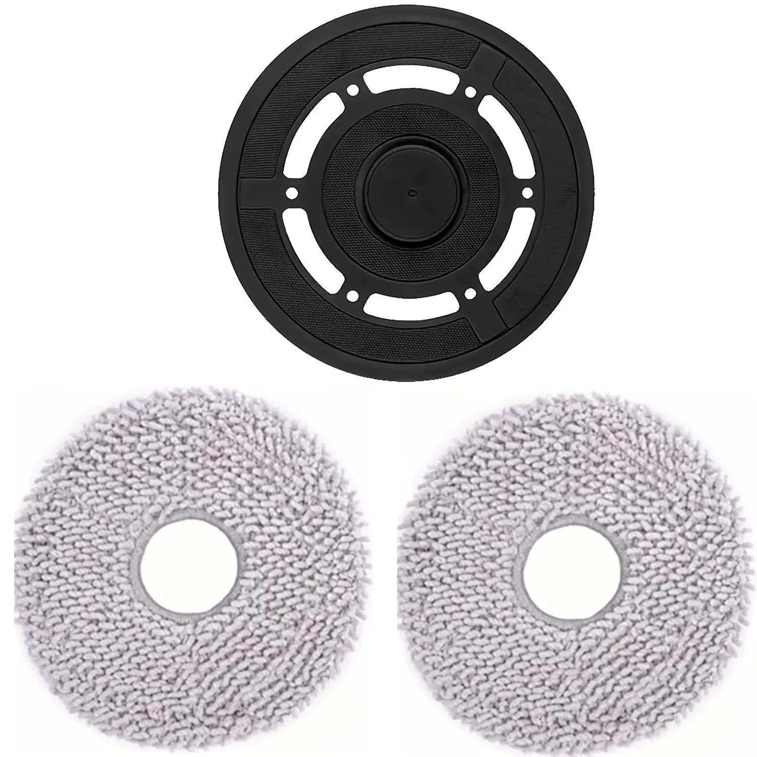 Deebot X2 Omni/x2 Pro Mop Holder Set, Includes 2 Mops and 1 Mop Holder, Compatible with Deebot X2 Omni/x2 Pro, Essential Cleaning Accessories