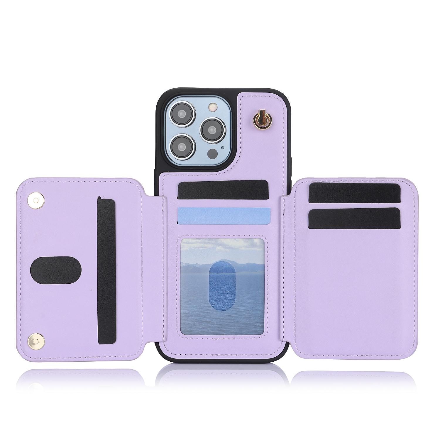 Card Wallet Case for iPhone 17 Pro Max iPhone Air 16 15 14 13 12 11 Pro Max PU Leather RFID Blocking Card Wallet Flip Stand Cover Crossbody Lanyard Strap Wristband