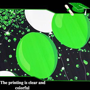 Graduation Decorations 2026 Yard Sign Large Class of 2026 Banner Green Congrats Grad Graduation Party Games Supplies (Green)