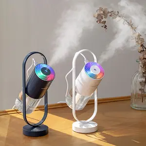 Magic Shadow Ultrasonic USB Air Humidifier with Projection Night Light, Mini Home Office Air Purifier, Car Mist Maker